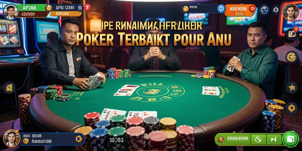 Tampilan gameplay Poker API288 yang menegangkan dan penuh strategi.