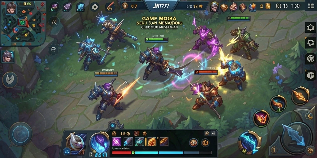 Gameplay seru dalam JNT777 dengan karakter dan strategi berbeda.