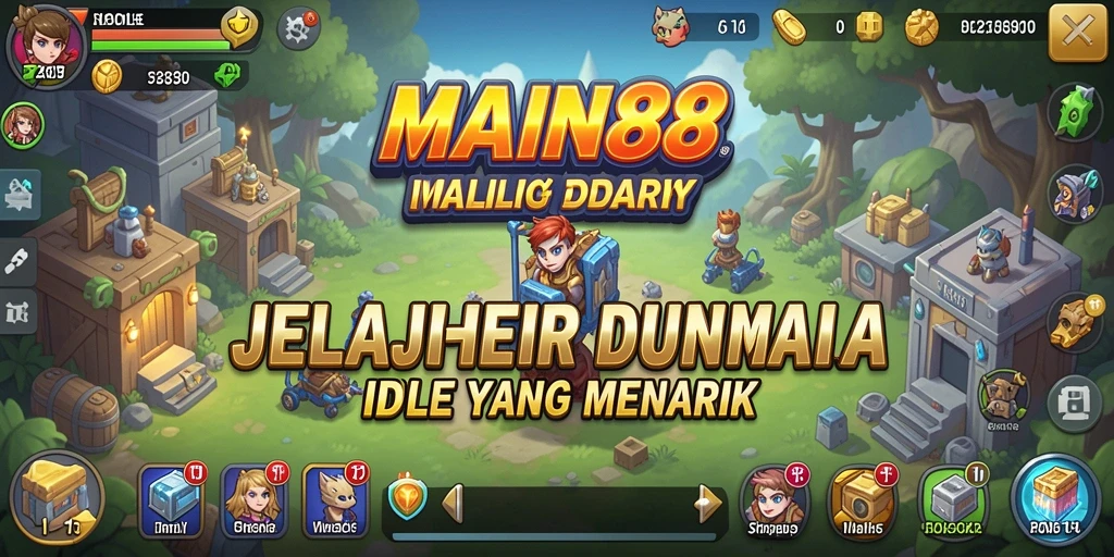 Tangkapan layar gameplay yang menarik dari MAIN88 dengan elemen Idle yang menghibur.