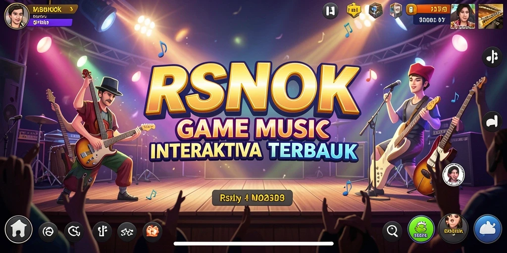 Tampilan gameplay interaktif dari RSNOK yang menarik.