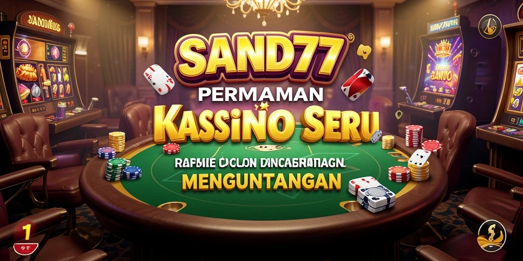 Tampilan gameplay menarik di SAND77 untuk pengalaman kasino terbaik.